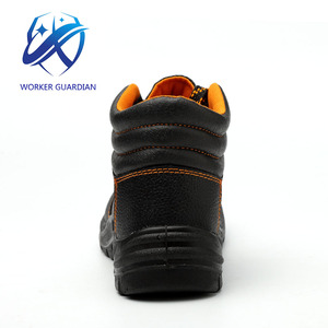 Sepatu Keselamatan Ujung Baja Kulit Asli Murah Terlaris dengan S1 SBP Harga Dropshipping Sepatu Keselamatan - Product Image 3