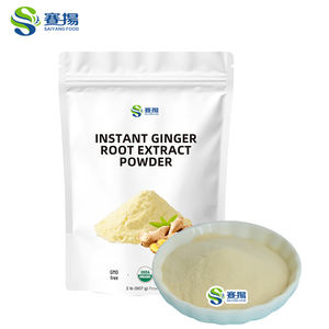Fabriekslevering Natuurlijk Gezond Gembersap Poeder Gingerol 2% In Water Oplosbaar Gemberwortel Extract Poeder - Product Image 4