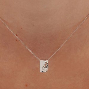 Pendentif de luxe en moissanite Ice Charm en argent sterling 925, bijou de créateur scintillant style Hip Hop pour femme, idéal pour les fêtes et comme cadeau - Product Image 3