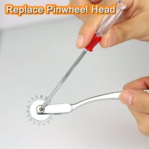 Jouets BDSM Foreplay Pinwheel pour hommes, roue de Wartenberg en acier inoxydable, outils sexuels, bondage BDSM, jeu sensoriel ours - Product Image 4