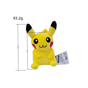 Peluche <span class=keywords><strong>Pikachu</strong></span> en position couchée, jouet Pokémon, animal en peluche mignon, rembourré en coton PP, brodé, en promotion - Product Image 3