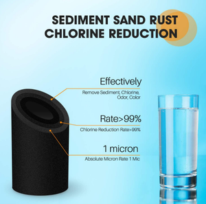 خرطوشة فلتر TS 10 بوصة cts ، خرطوشة كربون منشطة ، خرطوشة فلتر co لنظام RO - Product Image 2