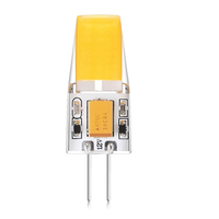 Source de lumière Cob AC/DC12V silicone haute luminosité cob g4 led ampoule
