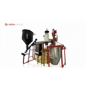 Carcasa de acero inoxidable de 6mm BIOMASA PIROLISIS Y MÁQUINAS DE BIOCHAR Reactor de tornillo Mecanismo de alimentación automática Descarga de carbono - Product Image 5