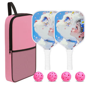 Sıcak Satış Çocuklar İçin 13mm Kalınlığında <span class=keywords><strong>Pickle</strong></span> Raketi Fiberglas Çocuk Pickleball Raketi Oyuncak Hediyeler Özel Logo - Product Image 6