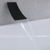 Installation facile Systèmes de robinet à finition de surface chromée Ensemble de douche dissimulé avec robinet inférieur