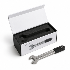 Fabricante de Cajas Plegables de Cartón Personalizadas para Cajas de Venta al por Menor con Pestaña para Colgar y Embalaje de Herramientas Impreso - Product Image 2