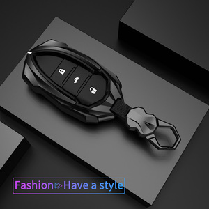 Housse de clé de voiture en cuir et métal Logo pour Chery Tiggo 7 <span class=keywords><strong>pro</strong></span> 8 PLUS Exeed Tiggo 2 3x Arrizo 5 <span class=keywords><strong>Pro</strong></span> Gx 5x EQ7 Tiggo 4 Accessoires - Product Image 6