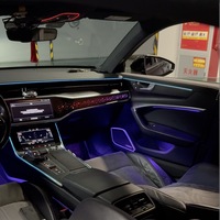 ZYCELA Audi A6 2019-2025 Éclairage d'ambiance LED intelligent taille OEM 12V 3-5W RGB 64 couleurs Contrôle par écran Symphonie OE ZYCLAD08M6 1 an