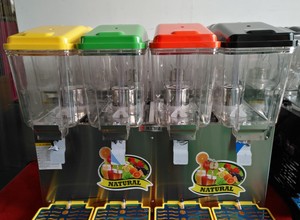 Máquina Comercial de Bebidas Frías y Calientes de 50L, Dispensador Eléctrico de Jugos de Frutas y Leche, Exprimidor - Product Image 5