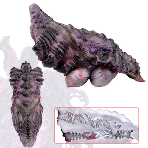 Nevriss The Void Queen, Masturbador Masculino de Silicona con Diseño de Criatura Alienígena de Fantasía, Masajeador de Pene de Doble Canal, Juguete Sexual para Adultos - Product Image 1