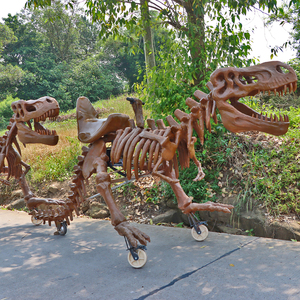 <span class=keywords><strong>Dino</strong></span> XJ115, Esqueleto de Tigre Prehistórico con Dientes de Sabre, Tamaño Real, para Interiores y Exteriores, Museo, Parque Temático, Aventura, Cafetería, Animatrónico - Product Image 1