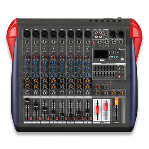 Mezclador Profesional de 12 Canales con Bluetooth Integrado, 320 Efectos de Reverberación, <span class=keywords><strong>Ecualizador</strong></span> Gráfico, Entrada XLR/RCA/1/4 de Pulgada, para Escenarios - Product Image 1
