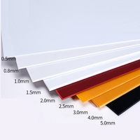 Vente en gros Acrylonitrile-Butadiène-Styrène feuille de plastique ABS pour formage sous vide thermoplastique personnalisable pour publicité
