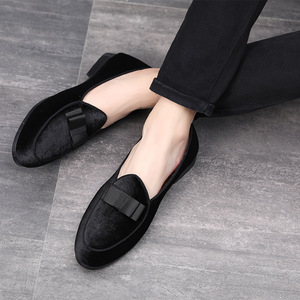 Round Autumn Slip-on Dress Shoes&amp;Oxfords Shoes Mens Brands Quality <strong>Mocasin</strong> Soft Driving Shoes Flat Comfortable Loafers - Product Image 4