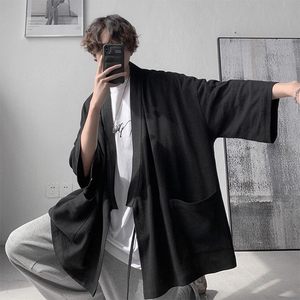 <span class=keywords><strong>Giacca</strong></span> <span class=keywords><strong>estiva</strong></span> larga Casual Casual stile cinese stile OEM personalizzata in <span class=keywords><strong>lino</strong></span> cotone traspirante - Product Image 5