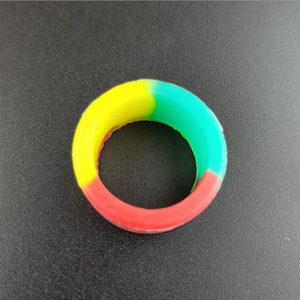 Topes de caucho Keyu, anillos antideslizantes de colores para cañas de pescar, accesorios hechos en China - Product Image 5