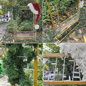 Cadre photo 3D de Noël en plein air, éclairage LED en PVC, IP65 étanche, utilisation commerciale, <span class=keywords><strong>d</strong></span>écoration de festival <span class=keywords><strong>d</strong></span>'<span class=keywords><strong>hiver</strong></span> - Product Image 5