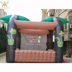 custom made food Pavilion, stand kiosk inflatable booth outdoor advertising used,giant inflatable Coconut tent