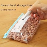 Sac Réutilisable Refermable Auto-Portant pour Congélation Fruits Légumes, Pochette Organisateur Alimentaire Cuisine