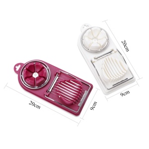 <b>Kitchen</b> <b>Accessories</b> Cooking Tools Stainless Steel Manual Banana Fruits Bread Hard Boiled Egg Cutter Slicer - Product Image 5