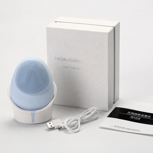 Alat Kecantikan Terlaris 2025 Produk Terbaru Pembersih Wajah Silikon Pijat Kulit Pembersih Pori Sikat - Product Image 1