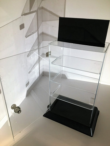 4 compartimentos Vintage transparente <span class=keywords><strong>Zippo</strong></span> encendedor vitrina con cerradura y llave - Product Image 5