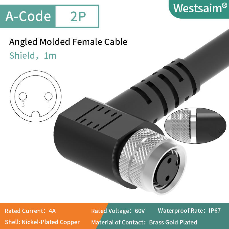 แผ่นบังมุมตัวเมีย M8-A-2