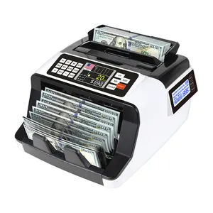 AL-7200 Professionele Commerciële Bill Teller Met Uv Mg Ir Detectie Bankbiljet Telmachine