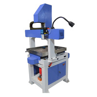 Machine de fraisage CNC miniature en aluminium, fer et cuivre de bureau 4040 6060 6090