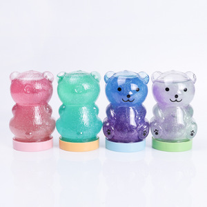 CHENXI Slime Personalizado Kawaii con Purpurina de Oso, Slime Líquido Brillante, Plastilina, Lodo de Cristal para Niños - Product Image 2