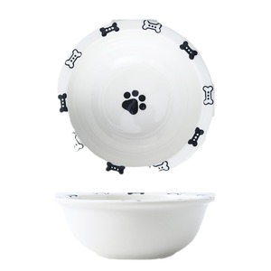 Cuencos de cerámica al por mayor, con decoración bajo el esmalte, de gran diámetro, cuencos para gatos a prueba de salpicaduras, cuencos para mascotas domésticas, de alto valor. - Product Image 2