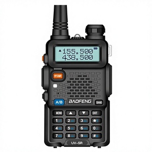 <span class=keywords><strong>Radio</strong></span> bidirectionnelle analogique portable double bande UV-5R 5W longue portée avec batterie 1500-2000mAh et résistance à l'eau IP25 - Product Image 1