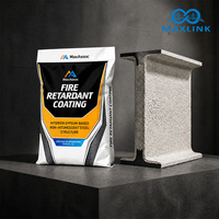 Peinture ignifuge à base de gypse pour structures en acier sur mesure, revêtement intérieur non intumescent pour ateliers, colonnes et plateformes
