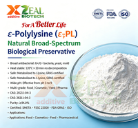 Polylysine Épsilon CAS 28211-04-3 Marque ZEAL Conservateur Naturel de Qualité Alimentaire Haute Pureté Durée de Conservation de 24 Mois pour Aliments et Cosmétiques
