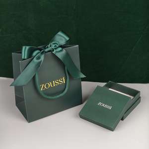 Sacs en papier kraft de haute qualité, personnalisés, écologiques, recyclables, avec poignée en ruban de luxe, pour boutique, emballage cadeau - Product Image 6