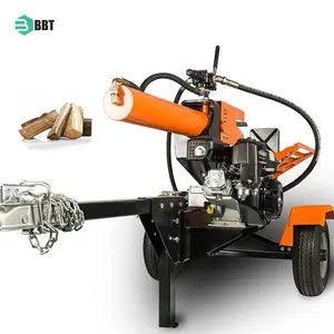 Công nghiệp củi log chia bộ vi xử lý xăng động cơ củi Bộ vi xử lý gỗ chop máy log Splitter