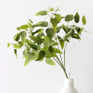 Guirlande de chèvrefeuille artificielle verte <span class=keywords><strong>en</strong></span> soie à 5 branches de haute qualité pour la décoration d'événements - Product Image 5