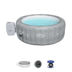 Bain à remous <span class=keywords><strong>gonflable</strong></span> Bestway Design en forme de bateau <span class=keywords><strong>Lay</strong></span>-<span class=keywords><strong>z</strong></span>-<span class=keywords><strong>spa</strong></span> Siena Airjet, nouveau centre de relaxation autoportant - Product Image 1