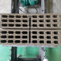 Machine à blocs creux en béton QTY4-18, facile à utiliser, équipement hydraulique, contrôle PLC intelligent, stable