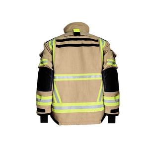 Ensemble de combinaison de pompier intégrale certifié CE, norme européenne, matériau PBI, ATPV 0.5, vêtements de travail résistants au feu - Product Image 5