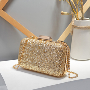 <span class=keywords><strong>Elegante</strong></span> Borsa a Tracolla con Catena in Stile Coreano, <span class=keywords><strong>Pochette</strong></span> da Sera per Signore - Product Image 2