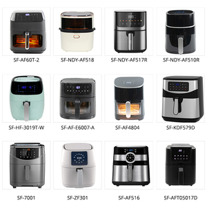 Freidora de air – friteuse à Air intelligente 1400W, Grill électrique de qualité alimentaire, tournant la Pizza, sans fumée - Product Image 6