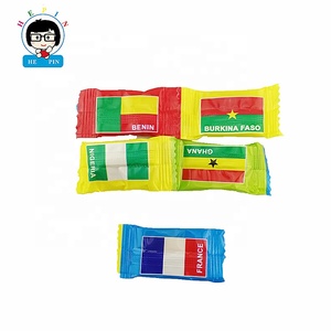 Emballage <span class=keywords><strong>de</strong></span> drapeau national OEM en gros bonbons en cube <span class=keywords><strong>au</strong></span> <span class=keywords><strong>lait</strong></span> doux <span class=keywords><strong>bonbon</strong></span> à mâcher <span class=keywords><strong>vache</strong></span> molle - Product Image 4