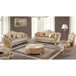Sofá Árabe Antiguo de Lujo o Sofá de Tela para Bodas de Estilo Europeo Moderno para el Hogar - Product Image 3