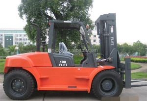 10 Ton carrello elevatore diesel con pneumatico elettrico idraulico pneumatico 1370mm forcella lunghezza 3m altezza di sollevamento prezzo all'ingrosso per la vendita - Product Image 6