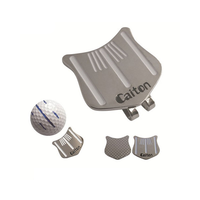 Clip de golf magnétique professionnel avec logo personnalisé Marqueur de balle de golf émaillé Clips de chapeau de golf Marqueur de balle de visée