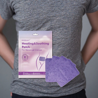 Patch chauffant menstruel longue durée 12H, soulagement instantané de la douleur, patch à base de plantes pour les crampes menstruelles - Dites adieu à la douleur