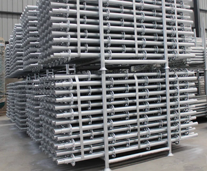 Système d'échafaudage en cuplock d'acier Q235 de haute qualité-idéal pour les projets industriels et de construction de grande hauteur - Product Image 5