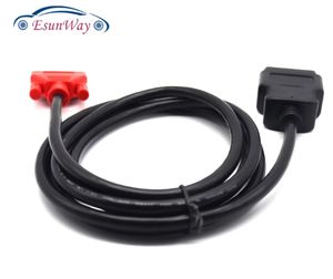 Kabel Ekstensi DB15 Female ke OBD2 OBDII 1.5m Kabel Ekstensi OBD <span class=keywords><strong>2</strong></span> OBD2 Male ke DB15 Female OBDII OBD II - Product Image 6